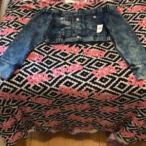 Thrill Jean crop top